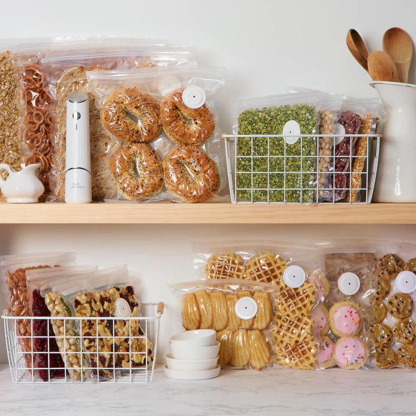 Preserve Food 5× Longer — Compact Vacuum Sealer