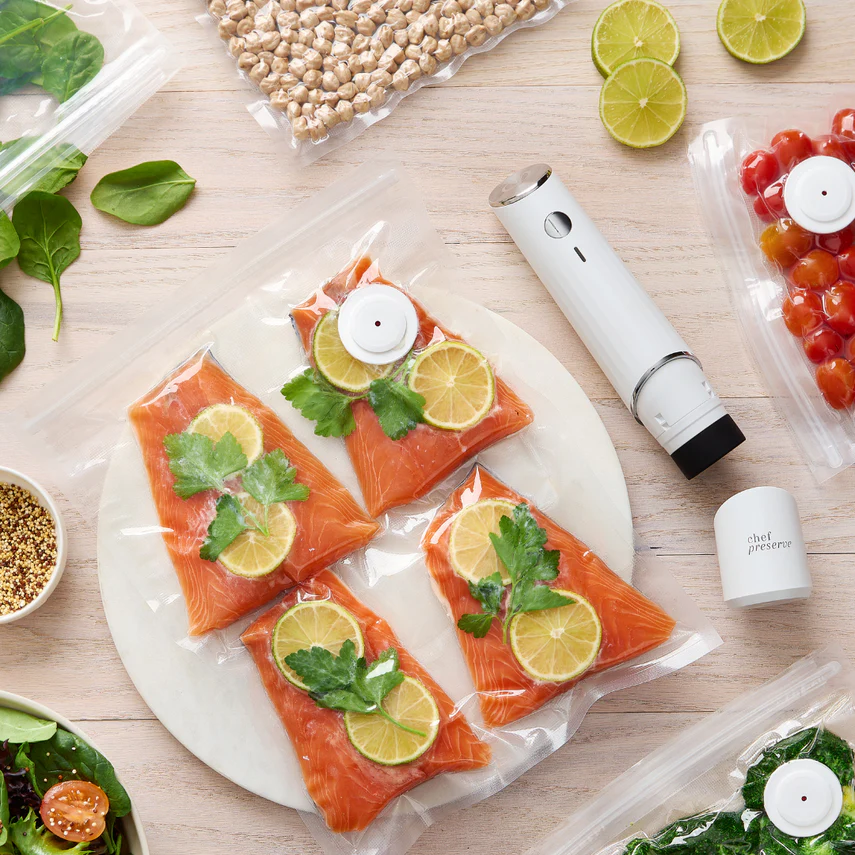 Preserve Food 5× Longer — Compact Vacuum Sealer