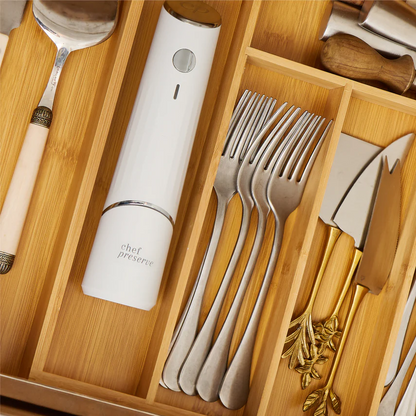 Preserve Food 5× Longer — Compact Vacuum Sealer